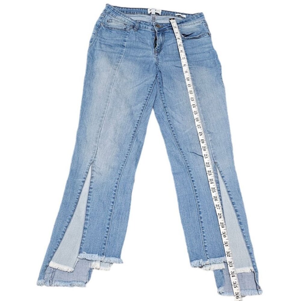 William Rast Color Block Cropped Jeans Size 27 - Picture 4 of 10